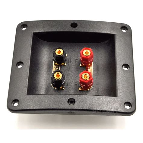 speaker terminal junction box|junction box speaker mount.